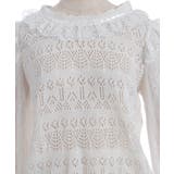 レース編みニット | axes femme | 詳細画像25 