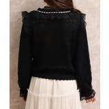 レース編みニット | axes femme | 詳細画像3 