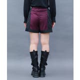 刺繍バイカラーショートパンツ | axes femme | 詳細画像3 