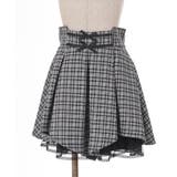 黒 | イレヘムチェックスカパン | axes femme