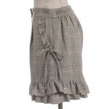 リボン付き裾フリルショーパン | axes femme | 詳細画像17 