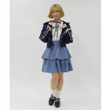 リボン付きティアードスカパン | axes femme | 詳細画像12 