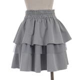 リボン付きティアードスカパン | axes femme | 詳細画像21 