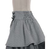 リボン付きティアードスカパン | axes femme | 詳細画像23 