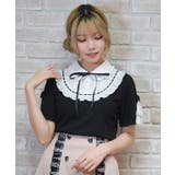ヨークフリルブロッキングプルオーバー | axes femme | 詳細画像11