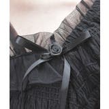 ローズ付ふくれジャガードトップス | axes femme | 詳細画像9