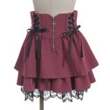 クロスチャームフリルミニスカート | axes femme | 詳細画像8 