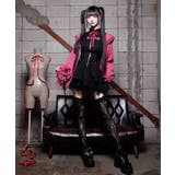 黒 | クロスチャームフリルミニスカート | axes femme