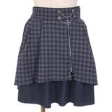 チェーンファスナー付ミニスカート | axes femme | 詳細画像6