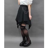 チェーン付イレヘムミニスカート | axes femme | 詳細画像5