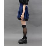 リボン付バックフリルミニスカート | axes femme | 詳細画像2 