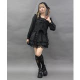 スタッズデザインミニスカート | axes femme | 詳細画像10 