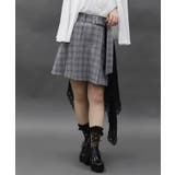 オーバースカート付ミニスカート | axes femme | 詳細画像5