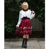 メニーリボンミドルスカート | axes femme | 詳細画像6 