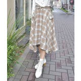 ベージュ | イレヘムスカート | axes femme
