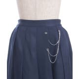 ダブルチェーンプリーツスカート | axes femme | 詳細画像10 