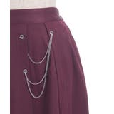 ダブルチェーンプリーツスカート | axes femme | 詳細画像15 