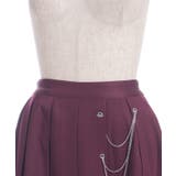 ダブルチェーンプリーツスカート | axes femme | 詳細画像17 