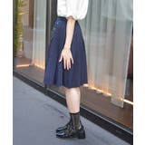 ダブルチェーンプリーツスカート | axes femme | 詳細画像2 