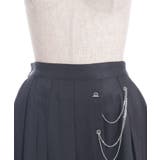 ダブルチェーンプリーツスカート | axes femme | 詳細画像25 