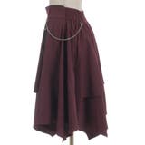 チェーンリボン付イレヘムスカート | axes femme | 詳細画像10