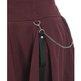 チェーンリボン付イレヘムスカート | axes femme | 詳細画像12