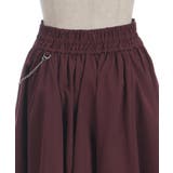 チェーンリボン付イレヘムスカート | axes femme | 詳細画像15