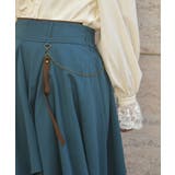 チェーンリボン付イレヘムスカート | axes femme | 詳細画像5