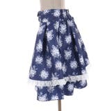 ローズブーケ柄ミドルスカート | axes femme | 詳細画像14
