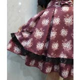 ローズブーケ柄ミドルスカート | axes femme | 詳細画像8