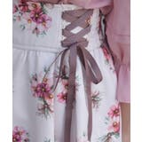 コスモスブーケ柄ミドルスカート | axes femme | 詳細画像6 