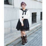 イレヘムプリーツミドルスカート | axes femme | 詳細画像9