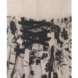 フロッキーフラワー柄スカート | axes femme | 詳細画像19