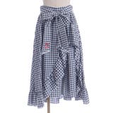 チェリー刺繍チェックスカート | axes femme | 詳細画像13