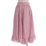 チェリー刺繍チェックスカート | axes femme | 詳細画像23