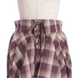 チェック柄レースフリルスカート | axes femme | 詳細画像16 