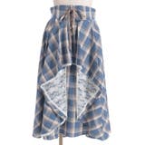 チェック柄レースフリルスカート | axes femme | 詳細画像19 