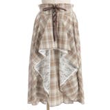 チェック柄レースフリルスカート | axes femme | 詳細画像25 
