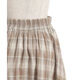 チェック柄レースフリルスカート | axes femme | 詳細画像30 