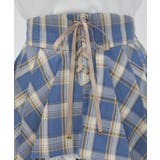 チェック柄レースフリルスカート | axes femme | 詳細画像7 