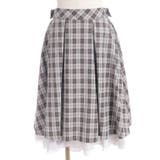 バックフリルミドルスカート | axes femme | 詳細画像15 