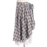 バックフリルミドルスカート | axes femme | 詳細画像16 