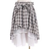 バックフリルミドルスカート | axes femme | 詳細画像17 