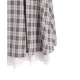 バックフリルミドルスカート | axes femme | 詳細画像19 