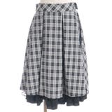 バックフリルミドルスカート | axes femme | 詳細画像23 