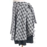 バックフリルミドルスカート | axes femme | 詳細画像24 