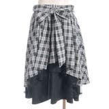 バックフリルミドルスカート | axes femme | 詳細画像25 