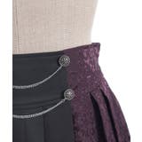 チェーン付ジャガード切替スカート | axes femme | 詳細画像12