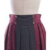 チェーン付ジャガード切替スカート | axes femme | 詳細画像28