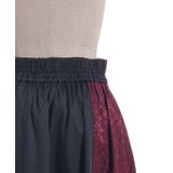 チェーン付ジャガード切替スカート | axes femme | 詳細画像29